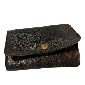 Louis Vuitton Monogram Coated Canvas Key Cles